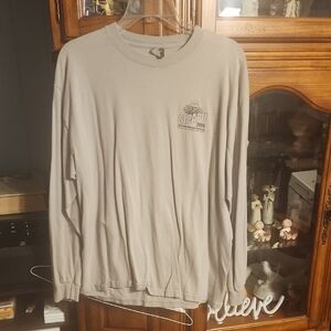 ✨5/$8✨ Hanes Sipapu BMW Rally Light Gray Long Sleeve Tee B6